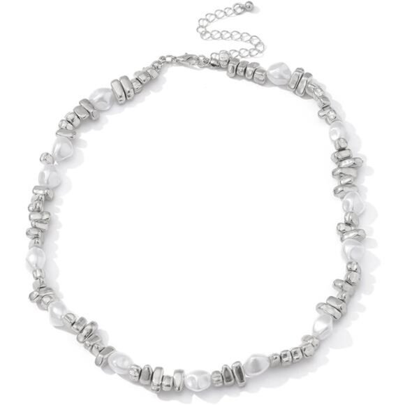 Irregular Choker Necklace | Baroque Pearl - Picture 5 of 6